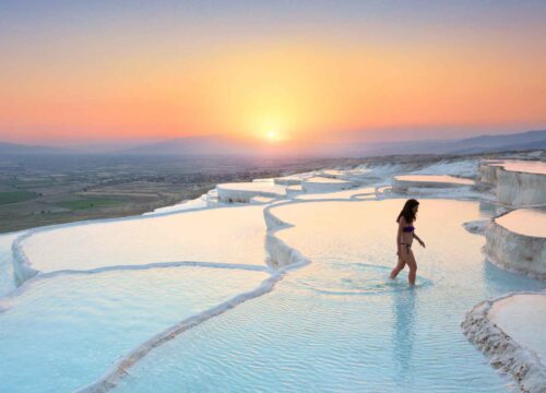 Памуккале и озеро Сальда из Анталии