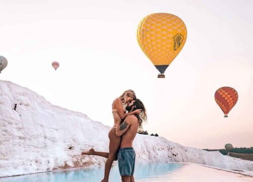 Полет на воздушном шаре в Памуккале из Сиде