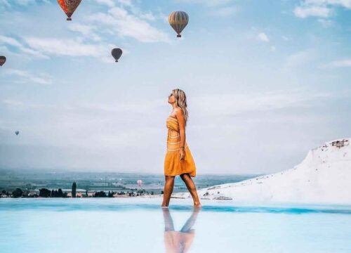 Полет на воздушном шаре в Памуккале из Анталии