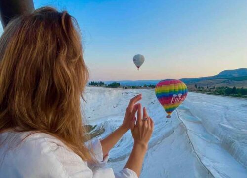 Полет на воздушном шаре в Памуккале из Кемера