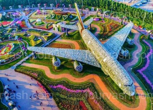 Билеты в парк цветов в Дубае Miracle Garden